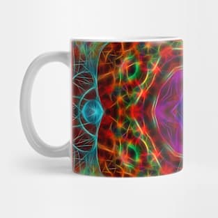 Magical vibrant web Mug